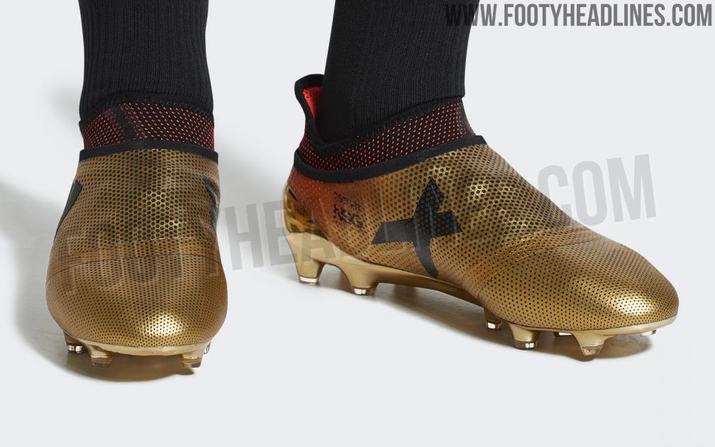 Adidas x17+ purespeed hot sale gold